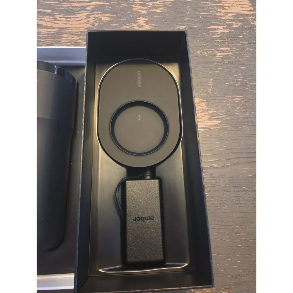 Ember Travel Mug 2+ 12oz Temperature Control Smart Heated Mug Black